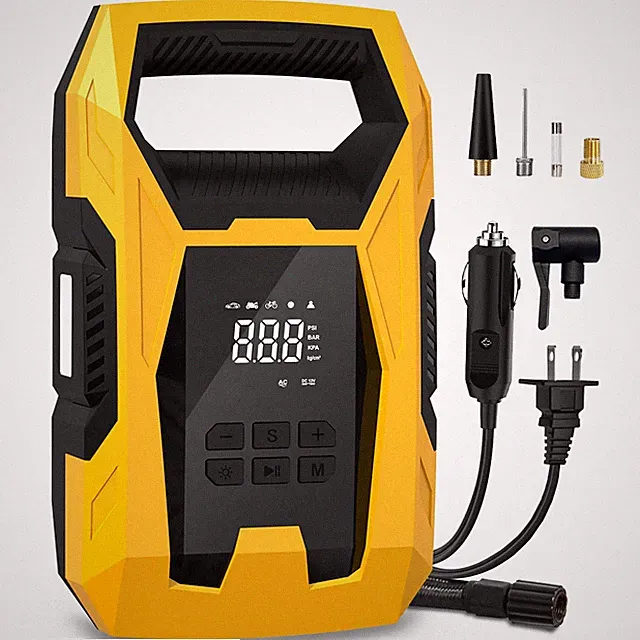 CARSUN AC/DC Tire Inflator Portable Air Compressor, Dual Power for Home 110V...