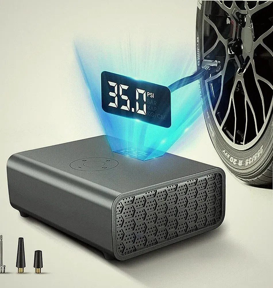 Carsun Portable Air Compressor Inflatable Pump 12V Car Air Pump with LED light