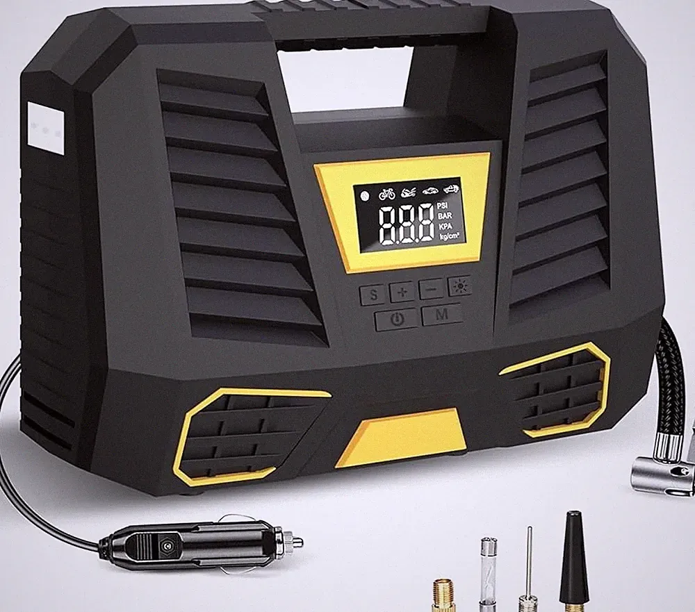 Carsun Portable Tire Pump Air Compressor Bahradody Tire Inflator